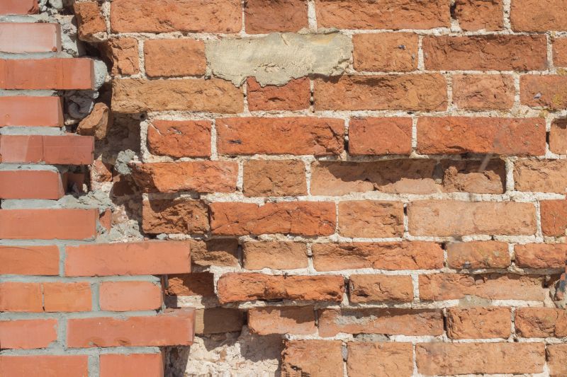 Brick Crack Repair in Spring