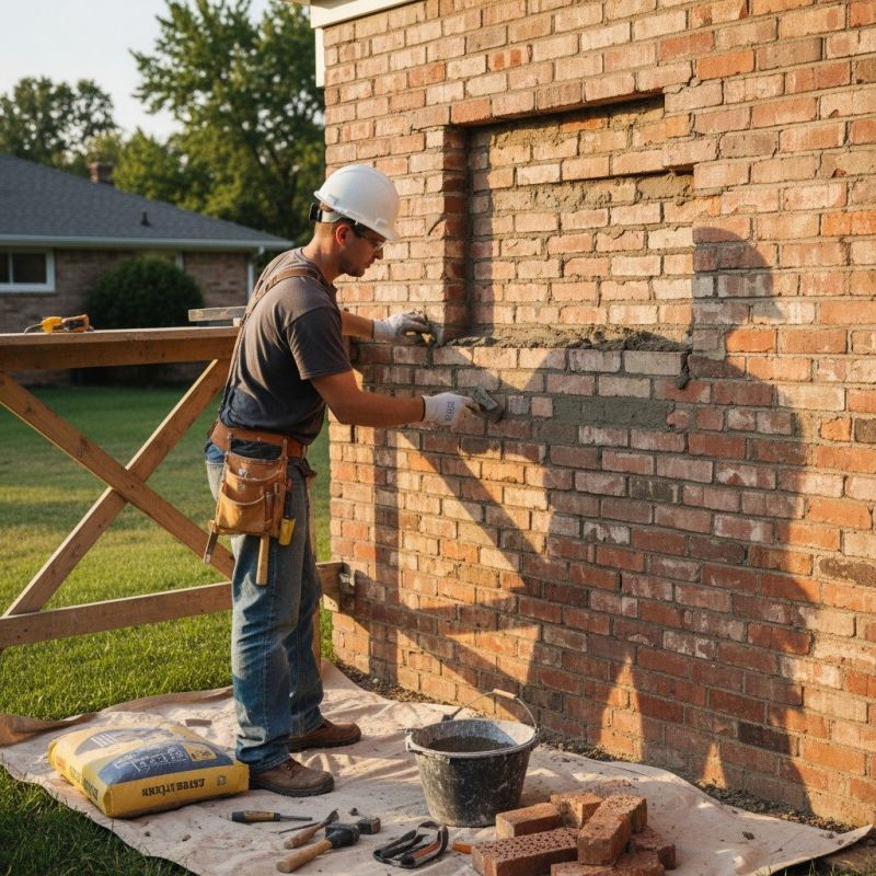 Brick Crack Repair