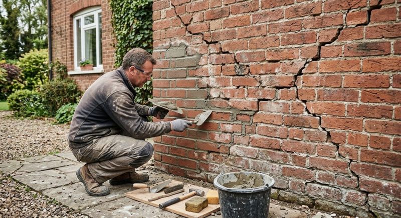 Brick Crack Repair Service