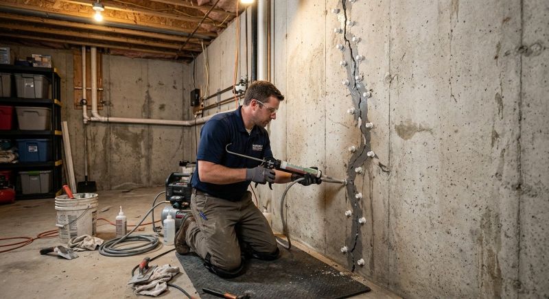 Brick Crack Repair